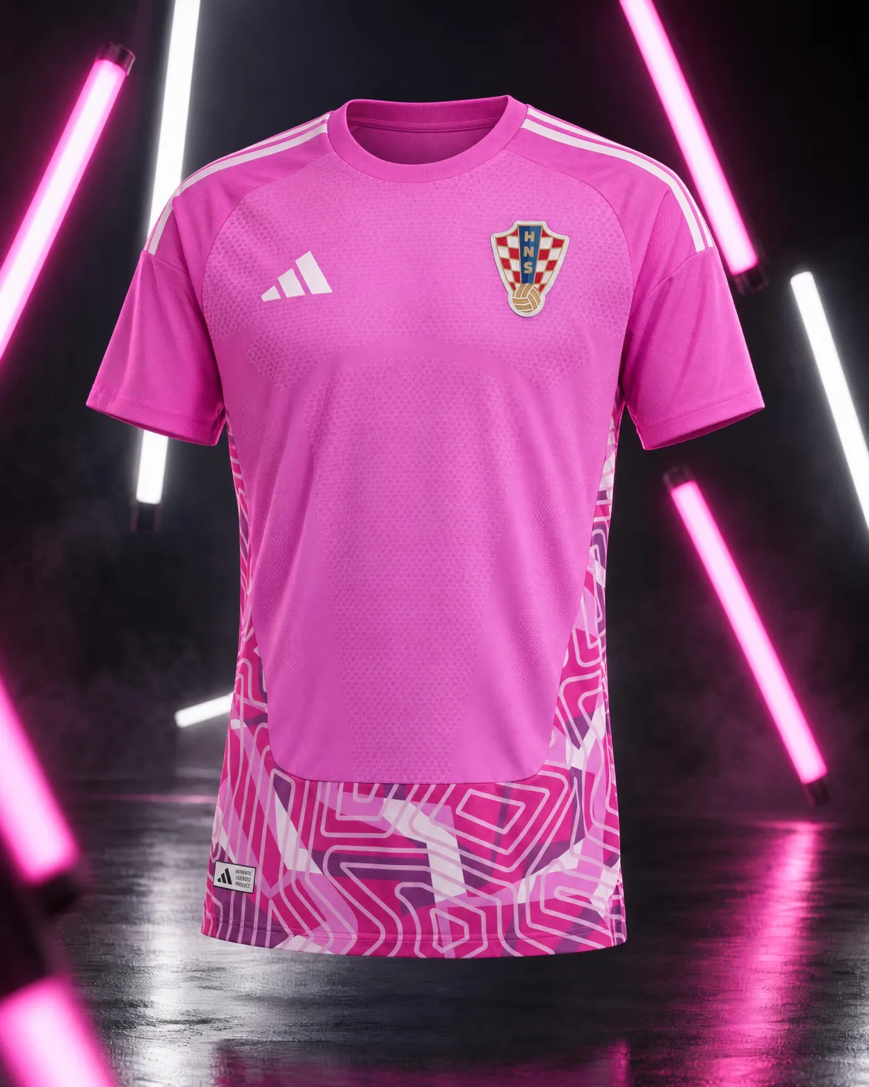 Golmanski dres Authentic Tiro 26 ružičasti