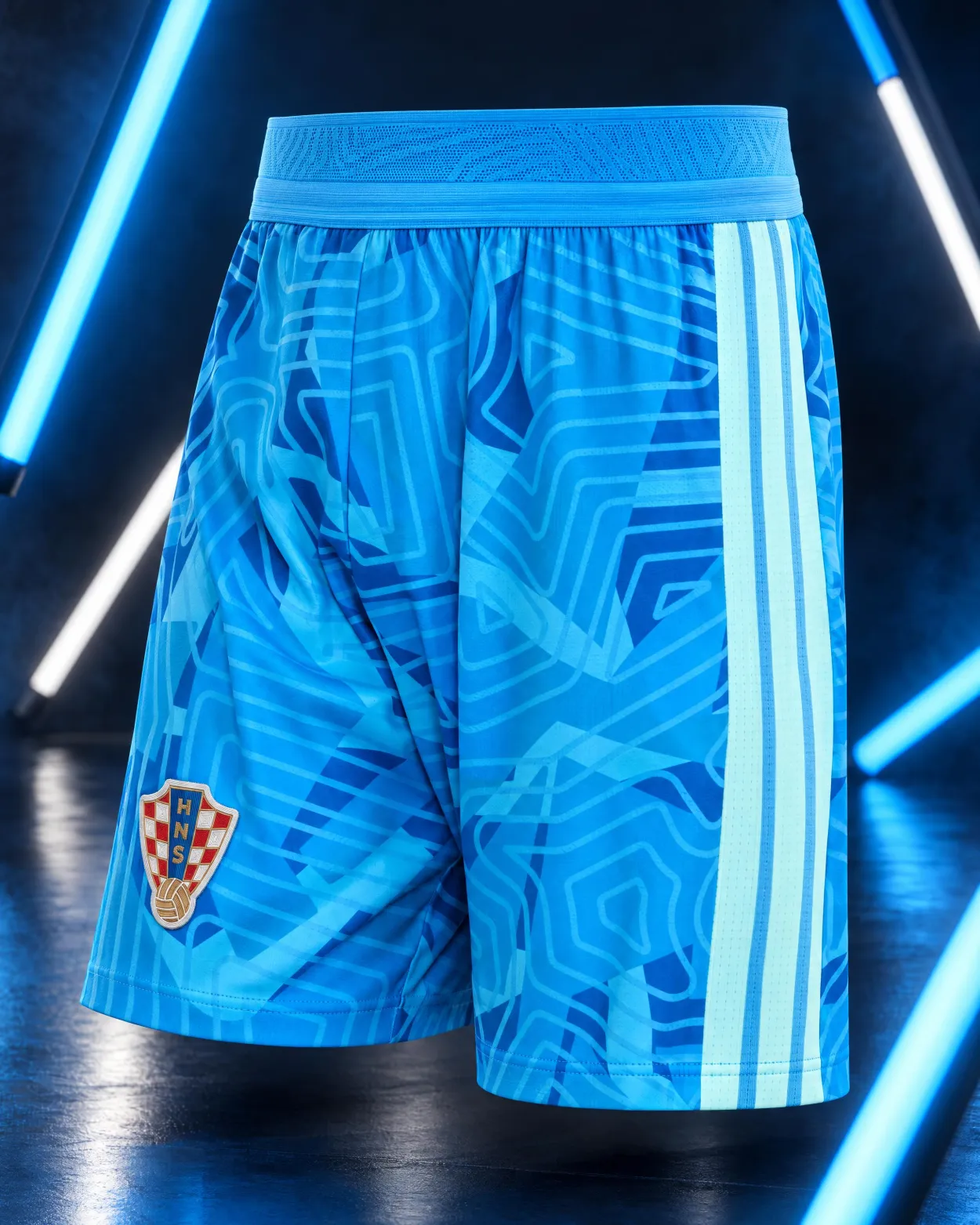 Golmanske hlačice Authentic Tiro 26 plave